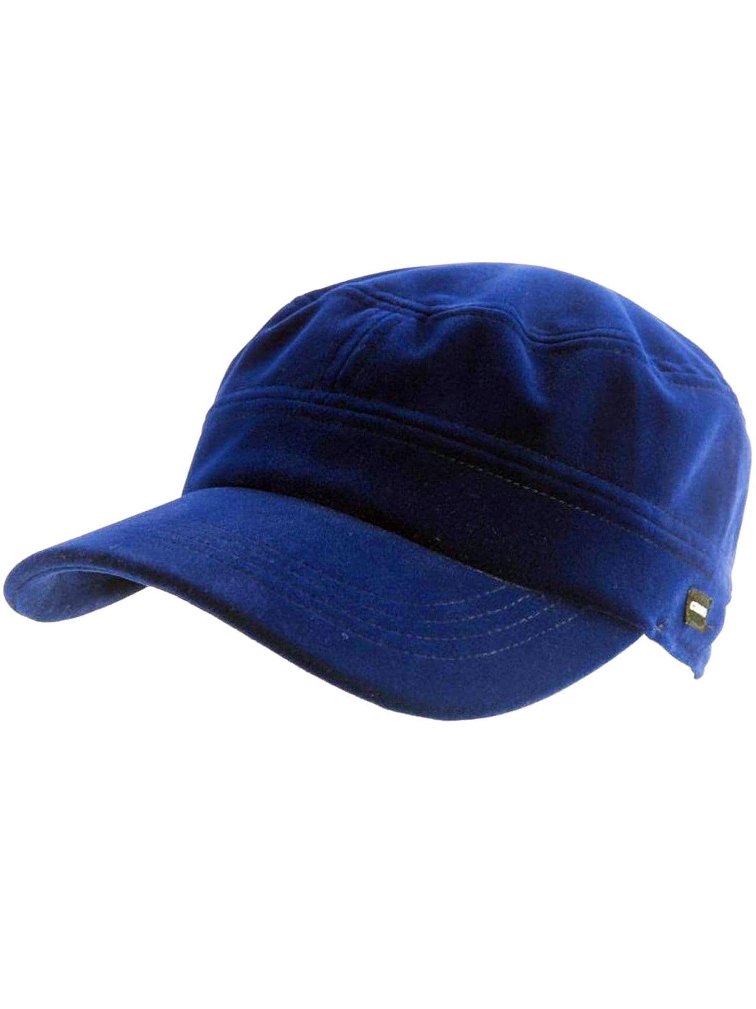 Craggi Newsboy Cap Velvet Blue Craggi Hat CRAGGI Hats